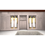 Eastern Cemetery model: Site: Giza; View: G 7530-7540 (model)